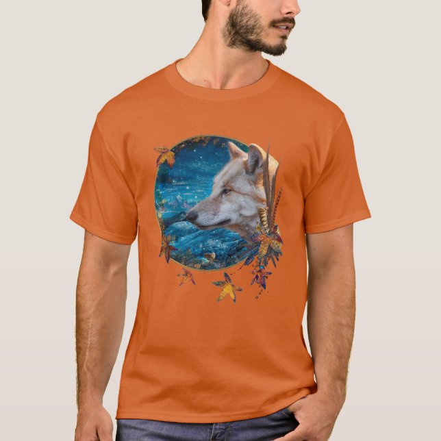 Camiseta Gray Wolf "LA GRAN PREGUNTA" (Anverso)