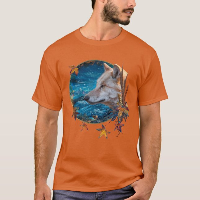Camiseta Gray Wolf "LA GRAN PREGUNTA" (Anverso)