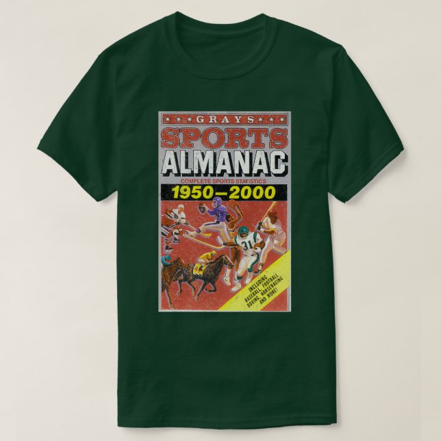 Camiseta Grays Sports Almanac (Diseño del anverso)