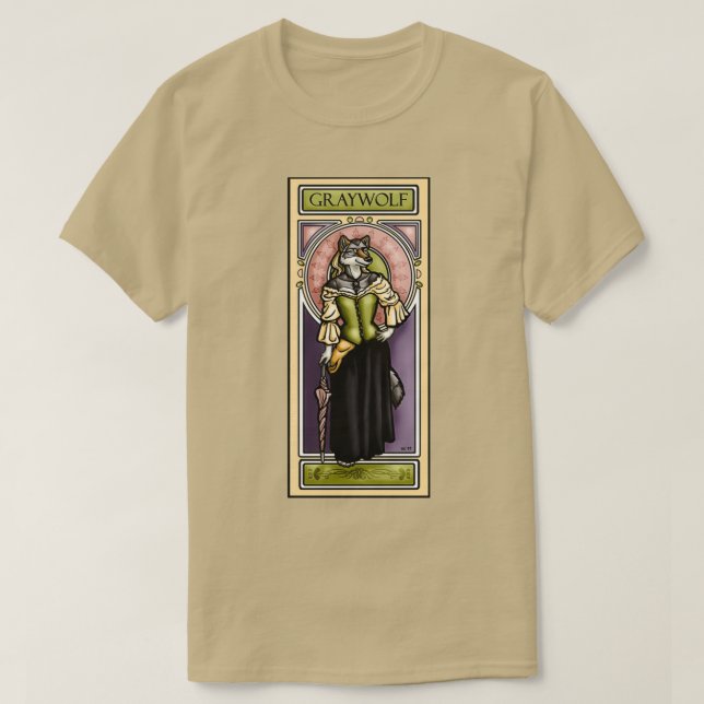 Camiseta Graywolf (Diseño del anverso)