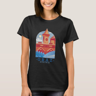 Camiseta Graz - Capital de la Cultura de la Torre del Reloj