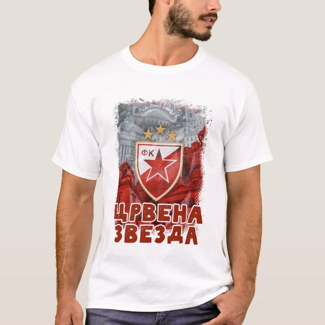 Camiseta GRB Delije Sever Crvena Zvezda Beograd 1991 (Anverso)