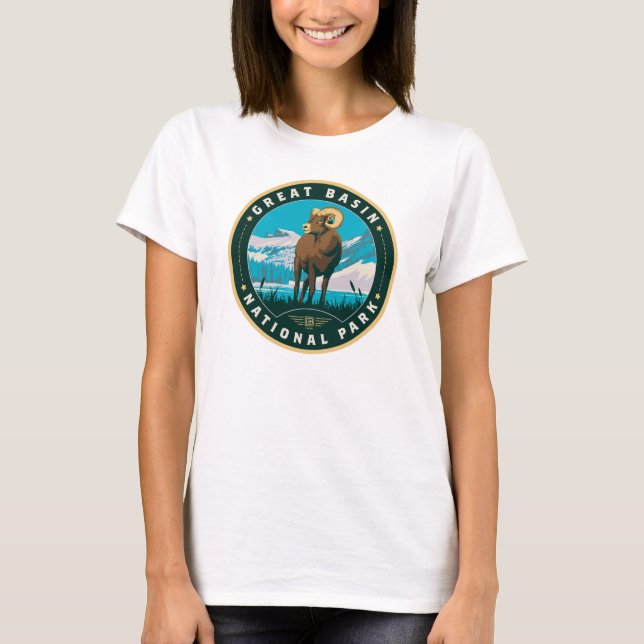 Camiseta Great Basin National Park (Anverso)
