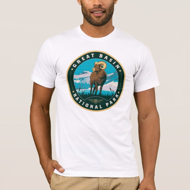Camiseta Great Basin National Park (Anverso)