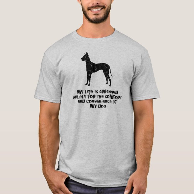 Camiseta Great dane (Anverso)