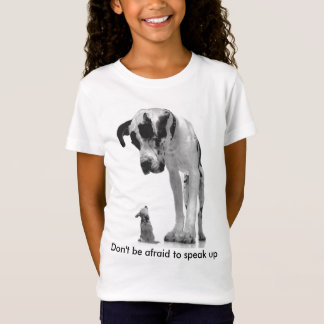 Camiseta great-dane-and-chihuahua1, no tienen miedo a s…