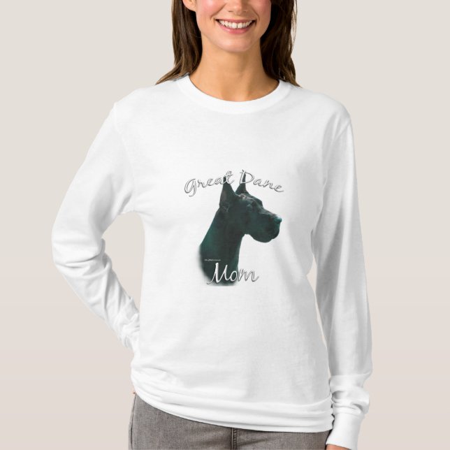 Camiseta Great Dane (blk) Mom 2 (Anverso)