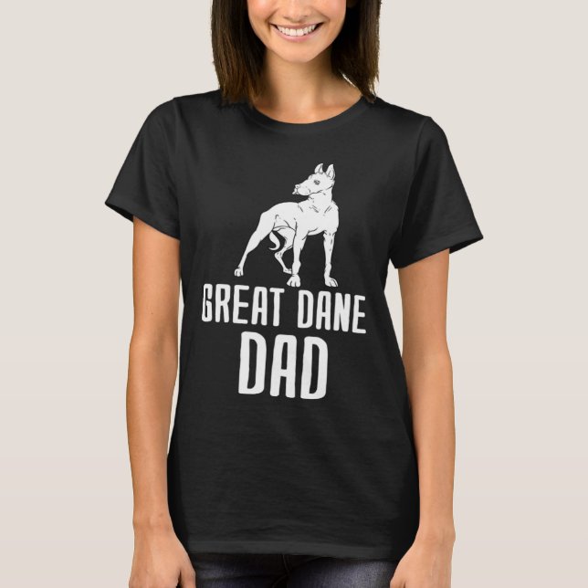 Camiseta Great Dane Dad (Anverso)