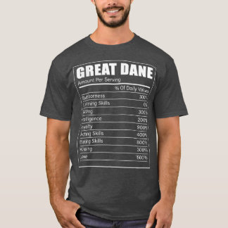 Camiseta Great Dane Facts Dog Great Dane Lover Great Dane