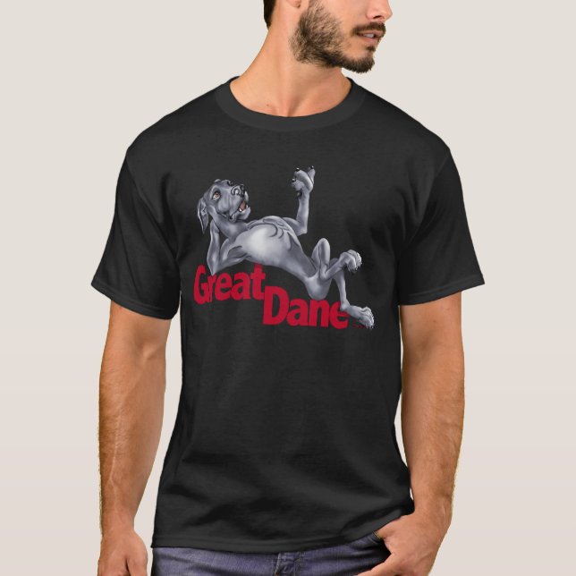 Camiseta Great Dane Laid Back Blue UC (Anverso)