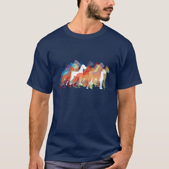 Camiseta Great dane moderna Group (Anverso)