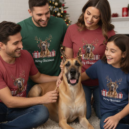 Camiseta Great Dane Reindeer