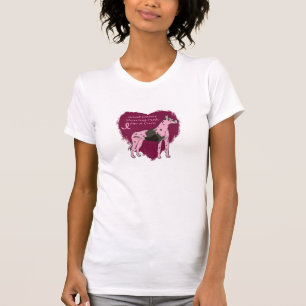 Camiseta great dane rosado