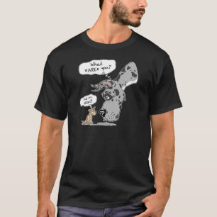 Camiseta Great dane y chihuahua Merle