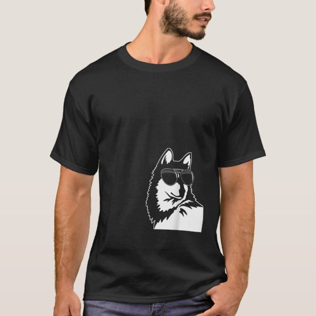 Camiseta Great gift for Christmas Very cool Alaskan Klee Ka (Anverso)