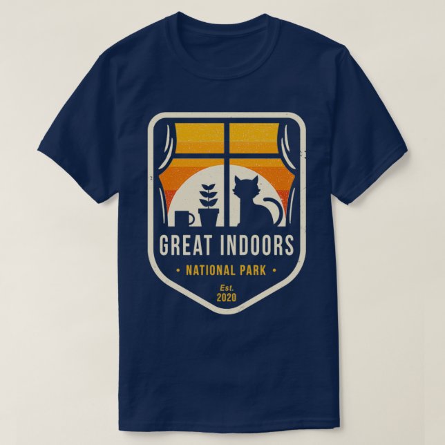 Camiseta Great Indoors National Park  (Diseño del anverso)