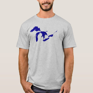 Camiseta Great Lakes azules