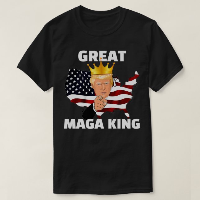Camiseta Great MAGA King Premium (Diseño del anverso)
