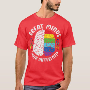 Camiseta Great minds think differently1