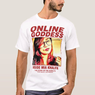 Camiseta Great Model Mia Khalifa Awesome For Movie Fan