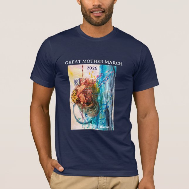 Camiseta GREAT MOTHER MARCH Rebirth  T-Shirt (Anverso)