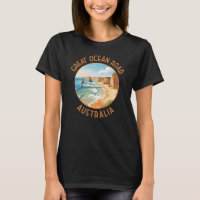 Great Ocean Road Australia Molesto Circle Retro