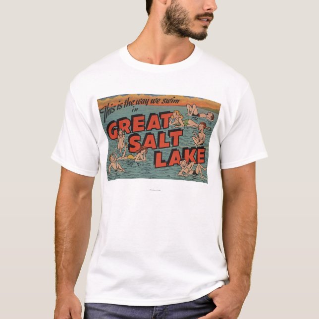 Camiseta Great Salt Lake, manera de UtahThe nosotros (Anverso)