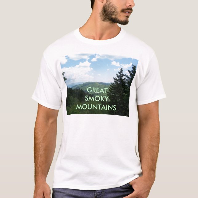 Camiseta Great Smoky Mountains (Anverso)