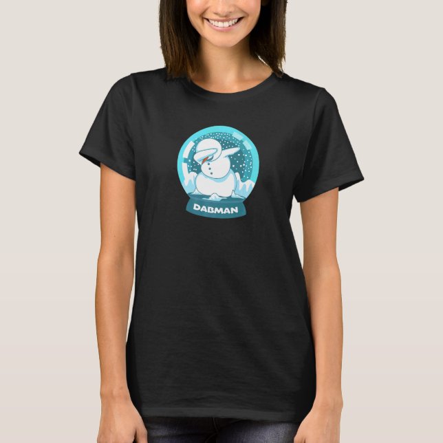 Camiseta Great Snowball Snowman Snow Globe Christmas Eve Xm (Anverso)