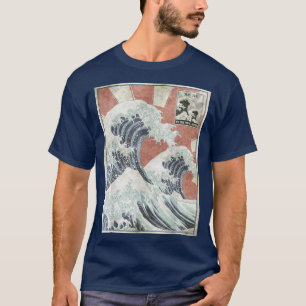 Camiseta Great Wave Off Kanagawa Japanese Aesthetic Art 