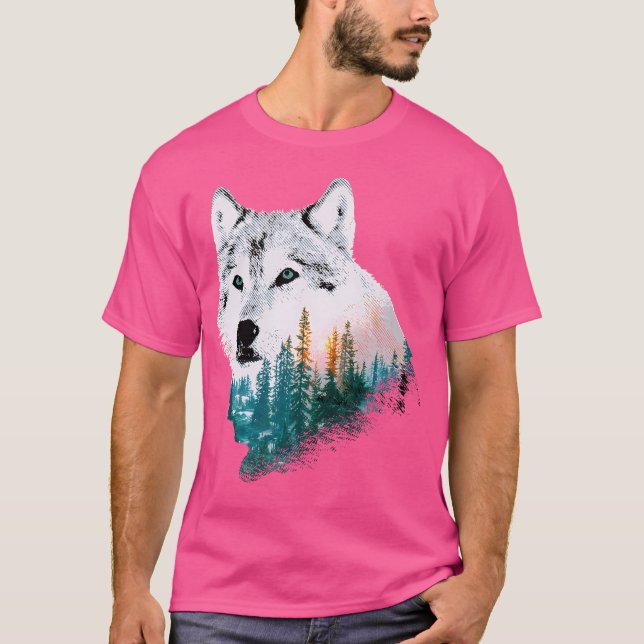 Camiseta Great Wolf Motif (Anverso)