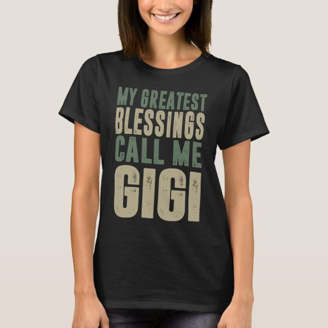 Camiseta Greatest Gigi (Anverso)