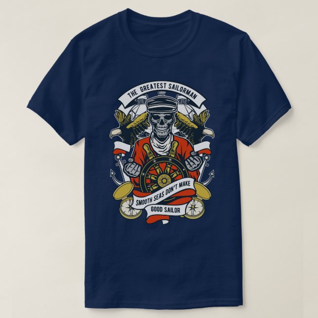 Camiseta Greatest Sailorman (Diseño del anverso)