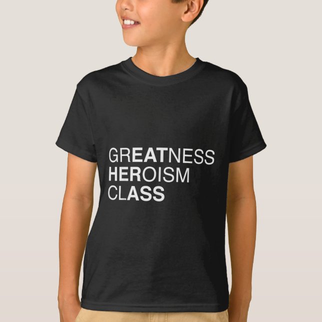 Camiseta Greatness Heroism Cl Eat Her As$ Funny Pun Sarcasm (Anverso)