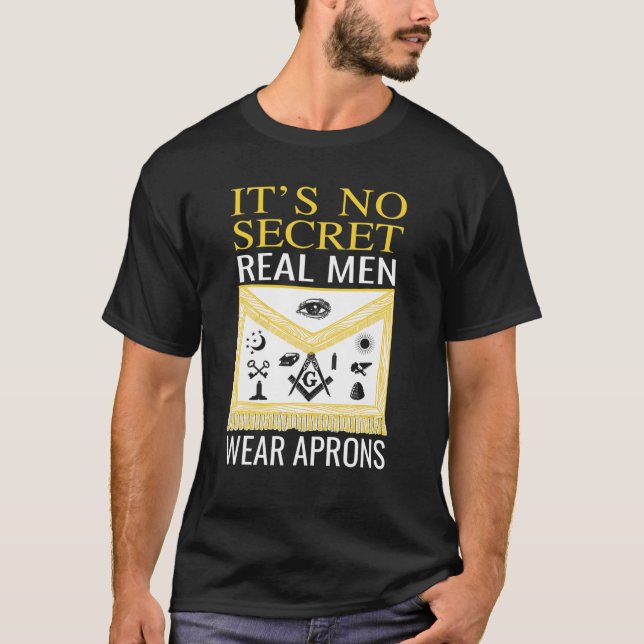 Camiseta Greats Mason: Masónicos Hombres de Verdad Usan Apr (Anverso)