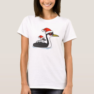 Camiseta Grebe Occidental Birdorable Santa