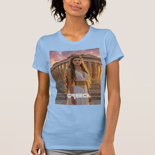 CAMISETA GRECIA - ACROPOLIS (Anverso)