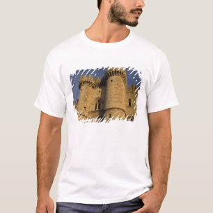 Camiseta Grecia, ciudad de Rodas. Vista del Palacio de los
