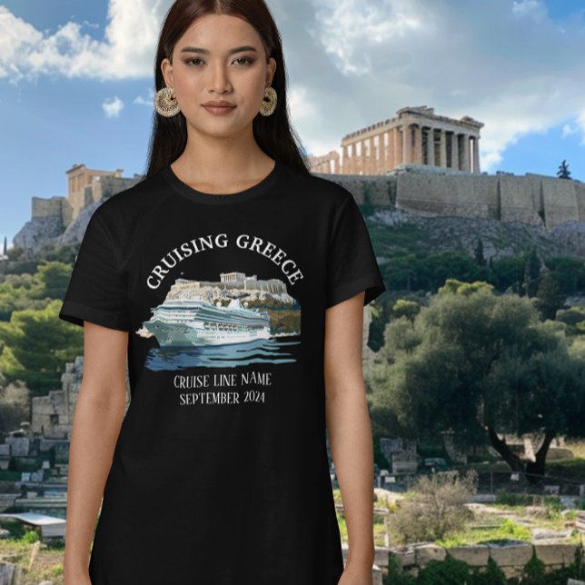 Camiseta Grecia: Cruizando la Acrópolis de Atenas Griego (Subido por el creador)