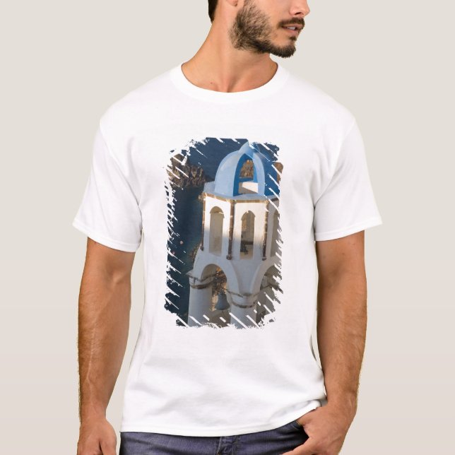 Camiseta Grecia e isla griega de Santorini ciudad de Oia 2 (Anverso)