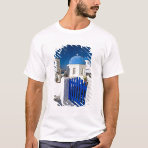 Camiseta Grecia e isla griega de Santorini pueblo de Oia 3