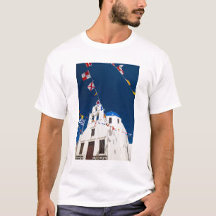 Camiseta Grecia e isla griega de Santorini pueblo de Oia 4