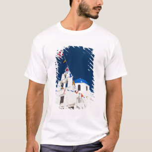 Camiseta Grecia e isla griega de Santorini pueblo de Oia 4