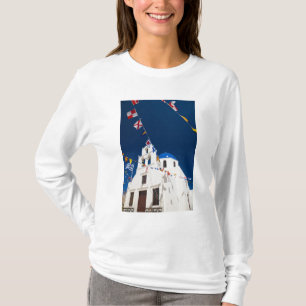 Camiseta Grecia e isla griega de Santorini pueblo de Oia 4