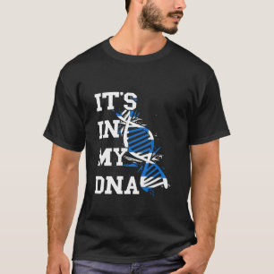 Camiseta Grecia Está En Mi ADN Bandera Griega Helénica Grie