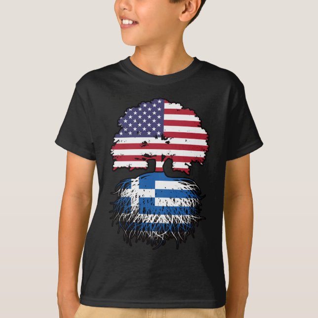 Camiseta Grecia Estados Unidos Estados Unidos Estados Unido (Anverso)