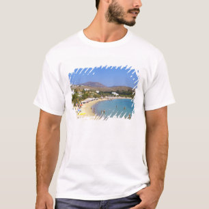 Camiseta Grecia, isla de Paros, playa de Krios desde arriba