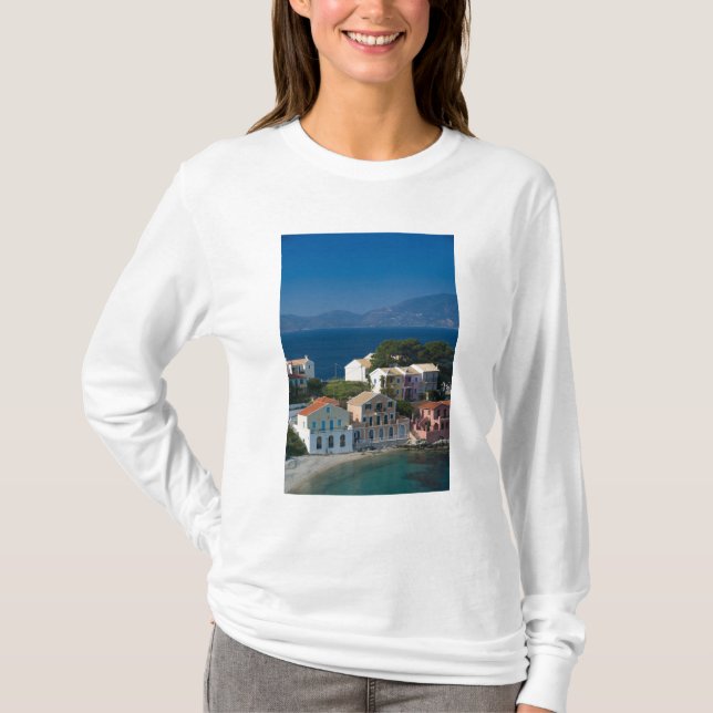 Camiseta GRECIA, Islas Jónicas, KEFALONIA, Assos: (Anverso)