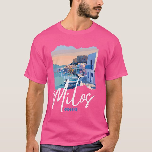Camiseta Grecia Milos (Anverso)