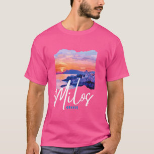Camiseta Grecia Milos Pintando un recuerdo Grecia Milos